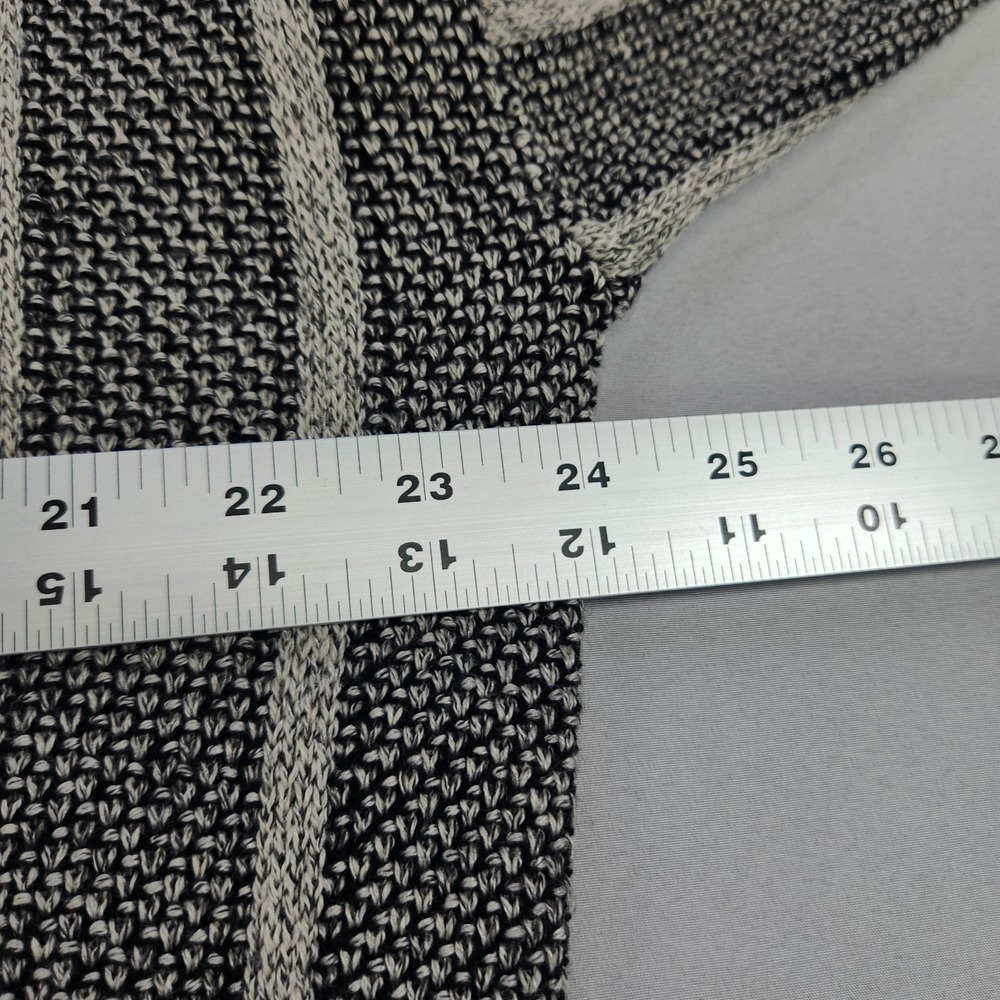 Bachrach Mens Italian Wool Blend Vintage Sweater Gray Italy XL - Picture 4 of 6